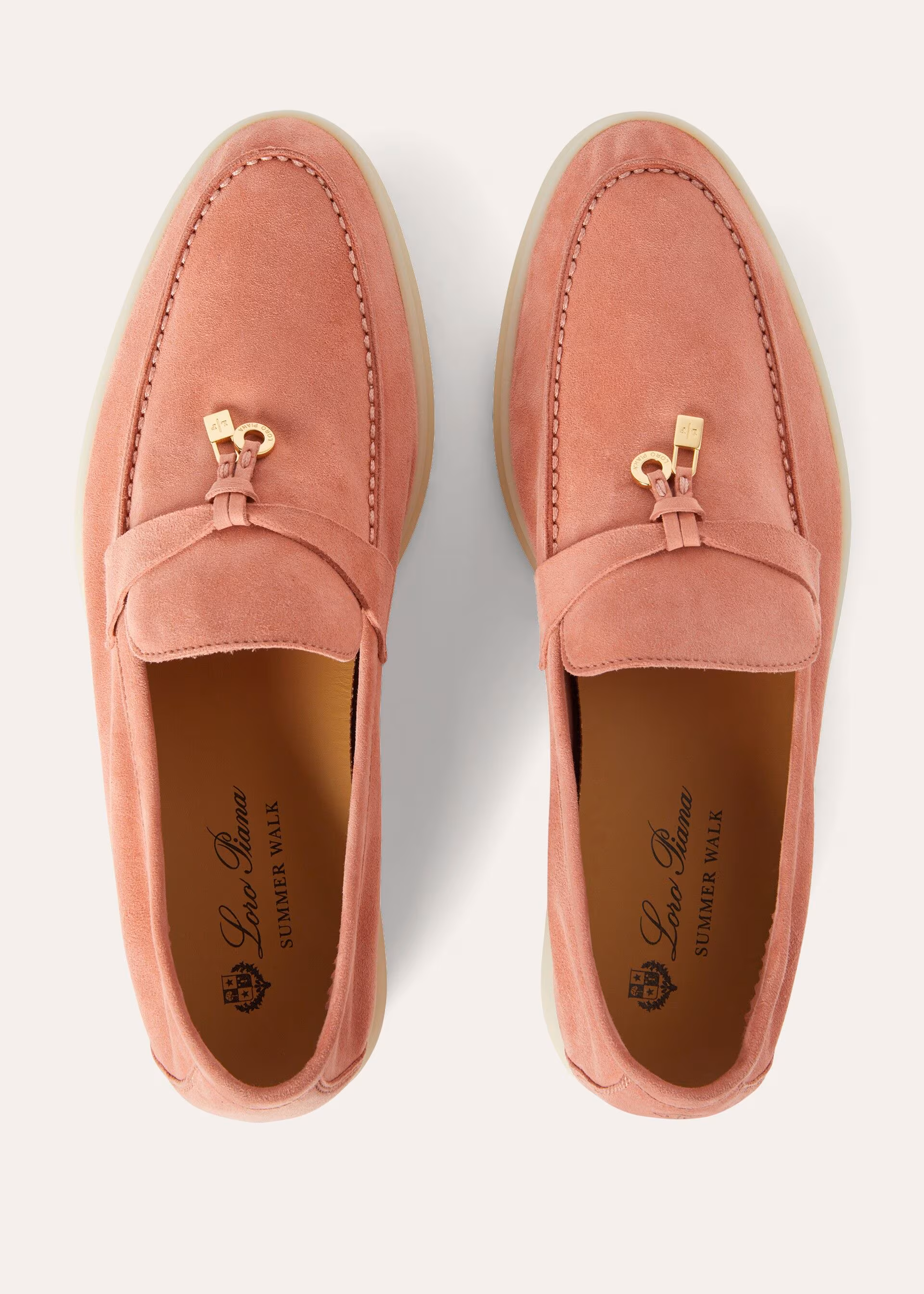 Summer Charms Walk Suede Moccasin - Sorbet Pink
