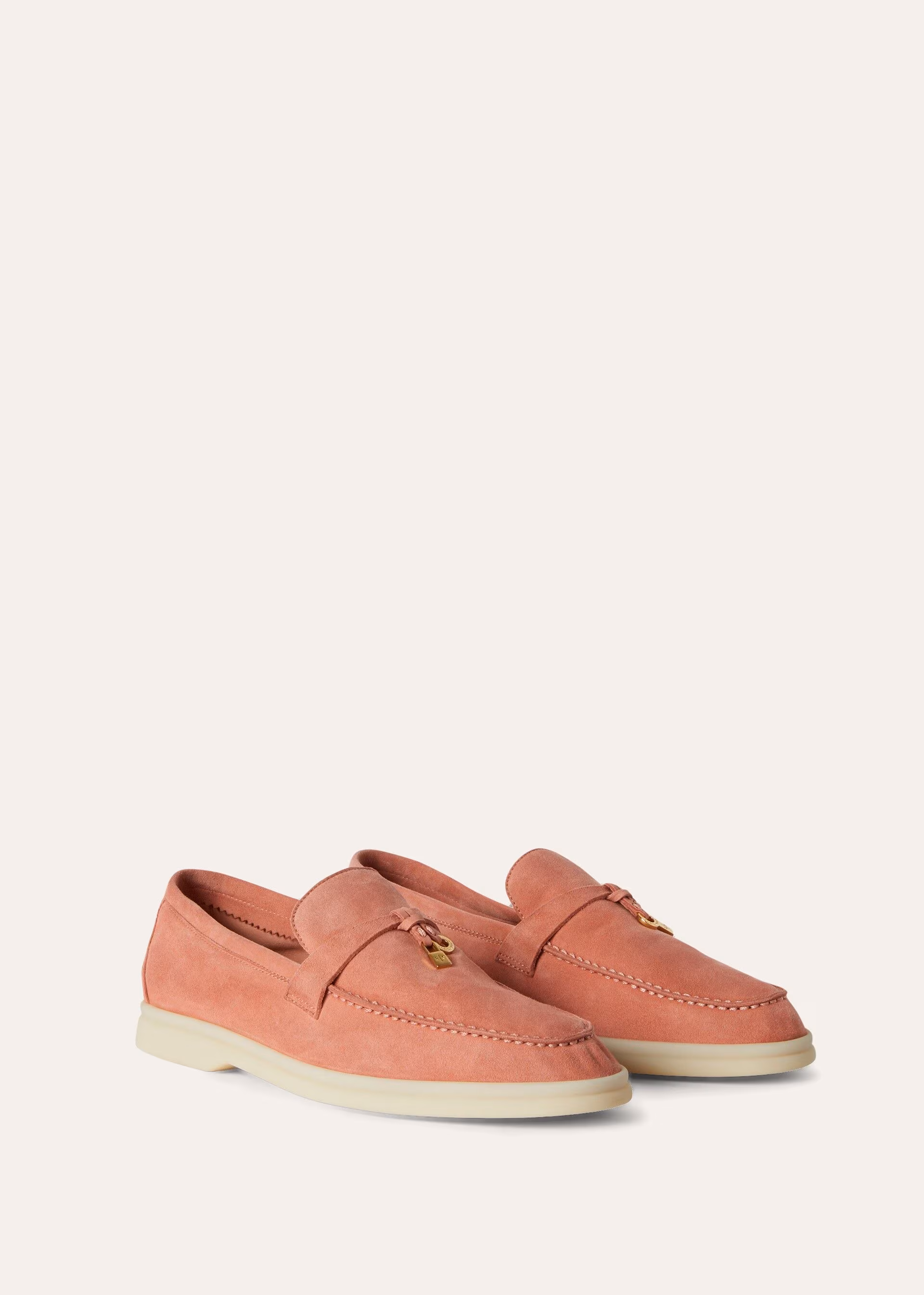 Summer Charms Walk Suede Moccasin - Sorbet Pink