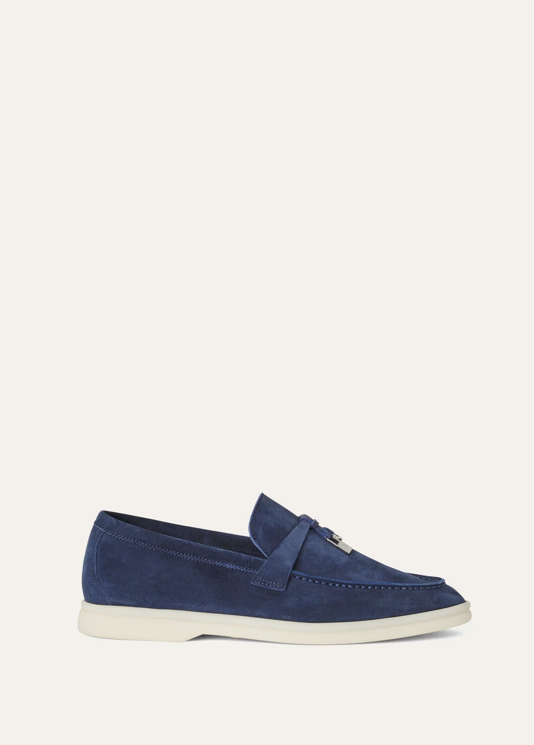 Summer Charms Walk Suede Moccasin - Very Dark Blue W18P
